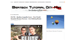 Desktop Screenshot of beatboxtutorial.net